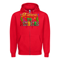 Red Allergic to pendejas Zipper Hoodie - RanaPortraitStore