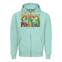 Seafoam Allergic to pendejas Zipper Hoodie - RanaPortraitStore