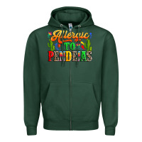 Sports Green Allergic to pendejas Zipper Hoodie - RanaPortraitStore