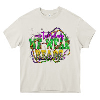 Cream on tuesday we wear beads olivia Heavy Core Tee - OliviaCreatesArt