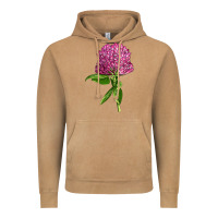 Vintage Camel Red Clover Illustrations Vintage Hoodie - LillyAllenDesigns