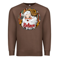 Chestnut believe Santa Claus Christmas Premium Sweatshirt - Jasminsmagicworld