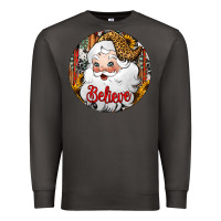 Smoke believe Santa Claus Christmas Premium Sweatshirt - Jasminsmagicworld