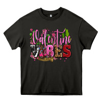Asphalt valentine vibes with cowgirl boots olivia Heavy Core Tee - OliviaCreatesArt