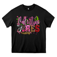 Black valentine vibes with cowgirl boots olivia Heavy Core Tee - OliviaCreatesArt
