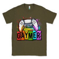 Army Green gaymer lgbtq gaming Classic Tee - OliviaCreatesArt