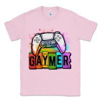 Bubblegum Pink gaymer lgbtq gaming Classic Tee - OliviaCreatesArt