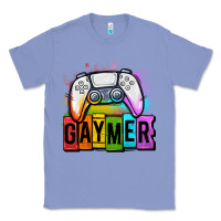 Colony Blue gaymer lgbtq gaming Classic Tee - OliviaCreatesArt