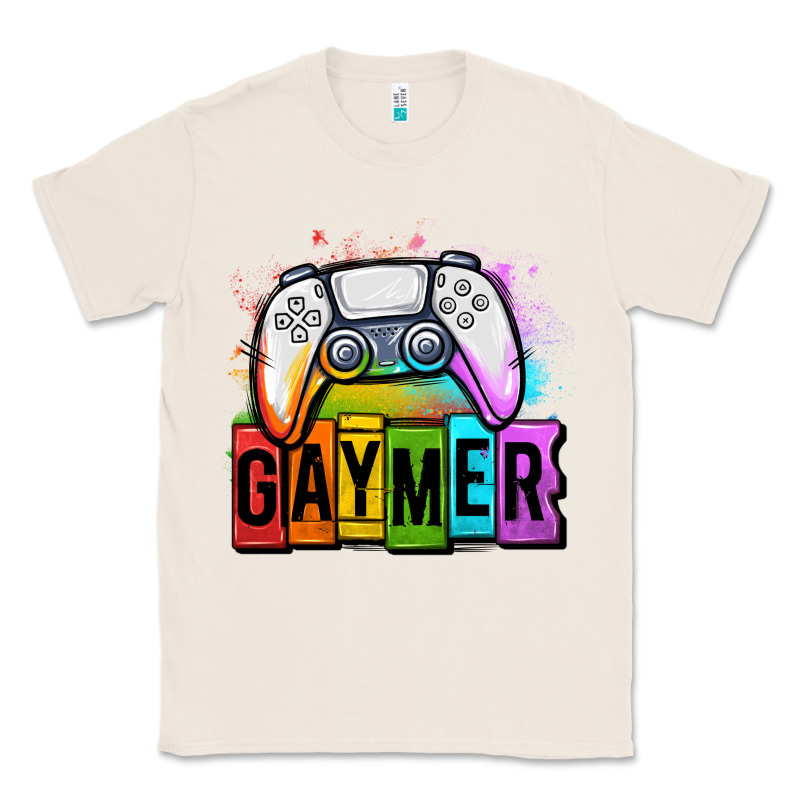 Gaymer Lgbtq Gaming Classic Tee by OliviaCreatesArt | Teevron