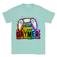 Seafoam gaymer lgbtq gaming Classic Tee - OliviaCreatesArt