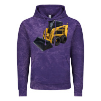 Cloud Purple Skid Steer Loader Vintage Hoodie - LillyAllenDesigns