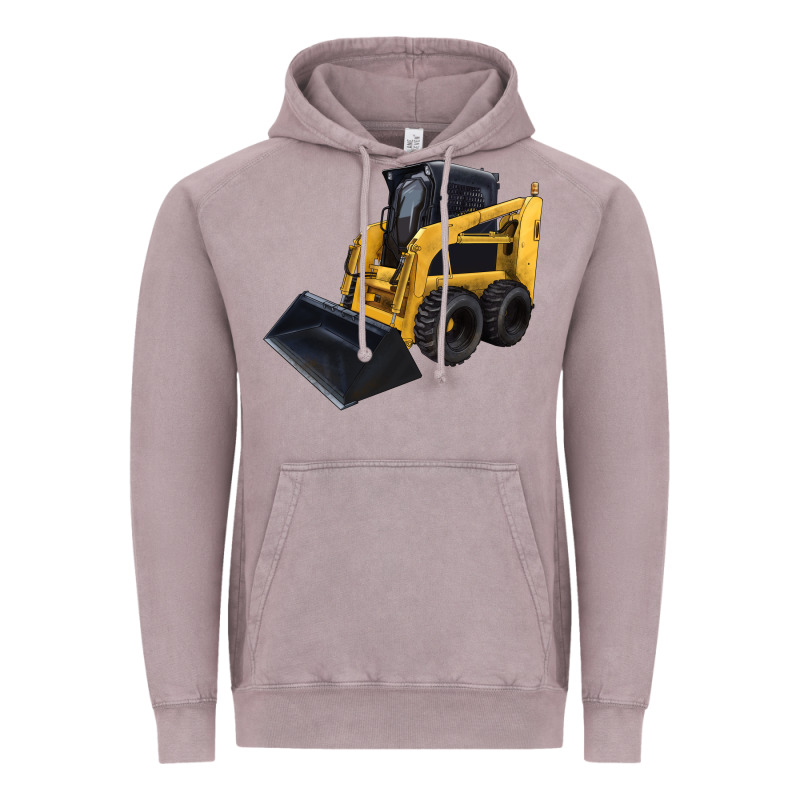 Skid Steer Loader Vintage Hoodie by LillyAllenDesigns | Teevron