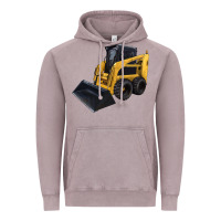 Vintage Zinc Skid Steer Loader Vintage Hoodie - LillyAllenDesigns