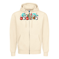 Sandshell baseball coffee cups libbey glass Zipper Hoodie - Jasminsmagicworld