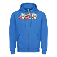 True Royal baseball coffee cups libbey glass Zipper Hoodie - Jasminsmagicworld