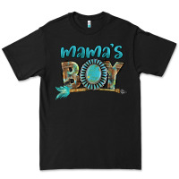 Black Mama's boy Mother's Day Premium Tee - FaDigitalArtStudio