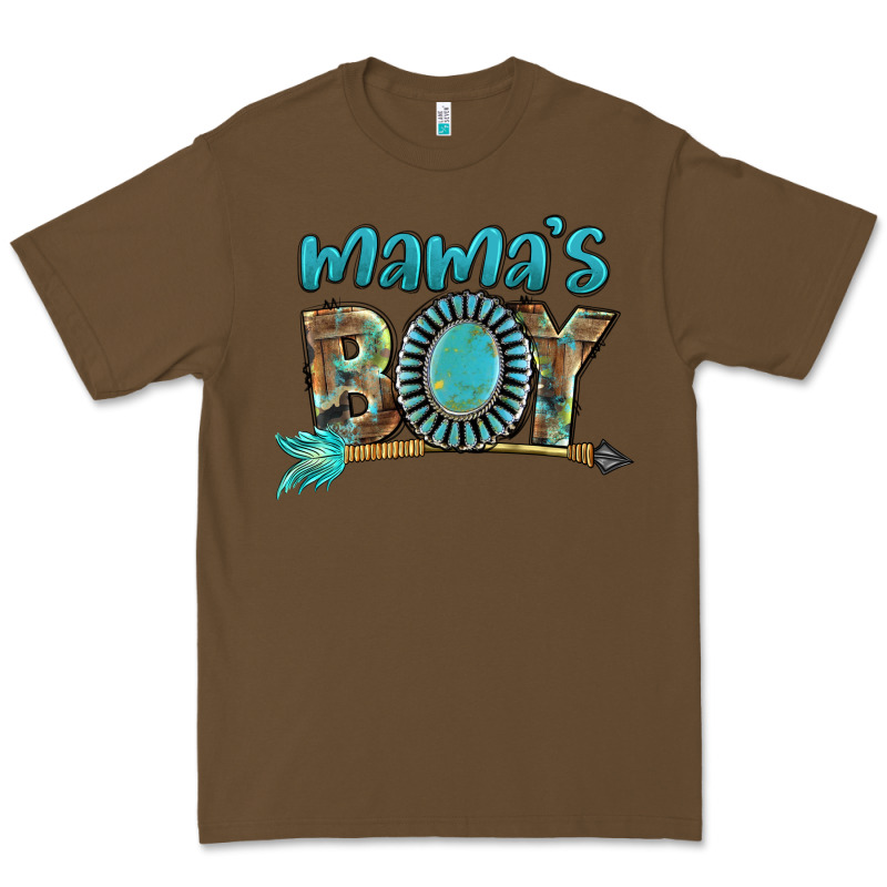 Mama's Boy Mother's Day Premium Tee by FaDigitalArtStudio | Teevron