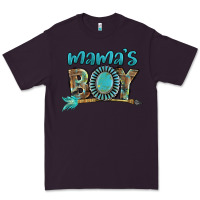 Plum Mama's boy Mother's Day Premium Tee - FaDigitalArtStudio