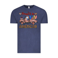 Vintage Denim proud to be american truck Vintage Tee - BundleAndBundleShop