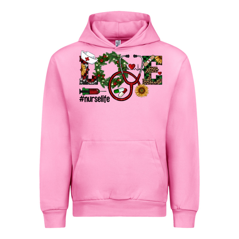 Christmas Love Nurselife Urban Hoodie by RanaPortraitStore | Teevron