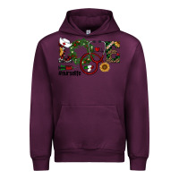 Mauve Wine christmas love nurselife Urban Hoodie - RanaPortraitStore