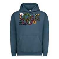 Pigment Midnight Navy christmas love nurselife Urban Hoodie - RanaPortraitStore