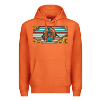 Carrot bucking bronco aztec shape license plate Premium Hoodie - Artiststas