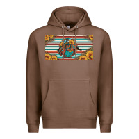 Chestnut bucking bronco aztec shape license plate Premium Hoodie - Artiststas