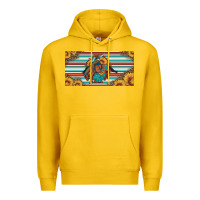 Lemon bucking bronco aztec shape license plate Premium Hoodie - Artiststas
