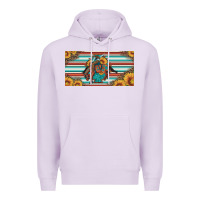 Lilac bucking bronco aztec shape license plate Premium Hoodie - Artiststas