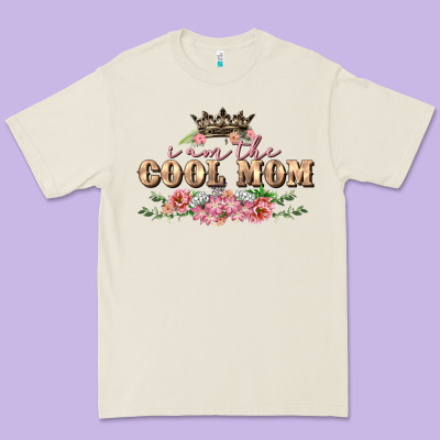 I Am The Cool Mom Mother's Day Premium Tee Designed By Fadigitalartstudio