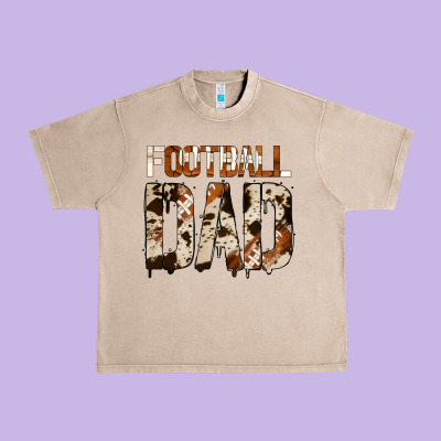 No Background American Football Dad Urban Heavy Tee Designed By Jasminsmagicworld
