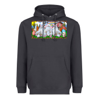 Smoke Easter Bunnies Heavyweight Hoodie - RanaPortraitStore