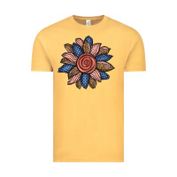 Vintage Mustard american sunflower Vintage Tee - BundleAndBundleShop