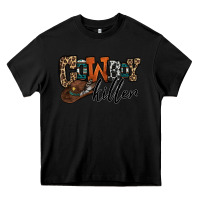 Black cowboy killer Heavy Core Tee - OliviaCreatesArt