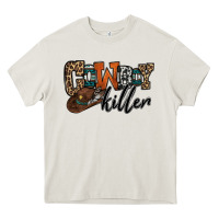 Cream cowboy killer Heavy Core Tee - OliviaCreatesArt