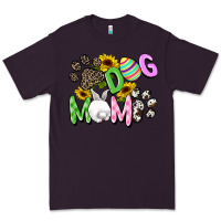 Plum Dog mom Easter Mother's Day Premium Tee - FaDigitalArtStudio