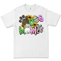 White Dog mom Easter Mother's Day Premium Tee - FaDigitalArtStudio