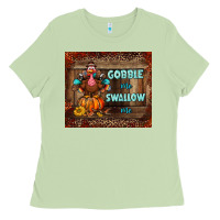 Matcha gobble me swallow me tumbler Ladies Tee - BundleAndBundleShop