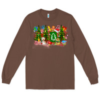 Chestnut Christmas teacher Long Sleeve Tee - CowhideDigitalArt