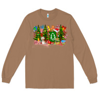 Toasted Coconut Christmas teacher Long Sleeve Tee - CowhideDigitalArt