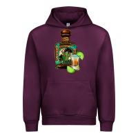Mauve Wine Tequila Squad Urban Hoodie - Jasminsmagicworld
