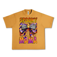 Peanut Butter Spooky Mama Urban Heavy Tee - CowhideDigitalArt