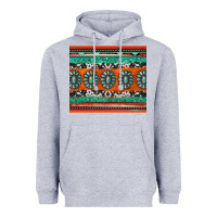 Heather Grey turquoise gemstone western Heavyweight Hoodie - Jasminsmagicworld