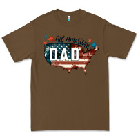 Cacao All american dad Premium Tee - FaDigitalArtStudio