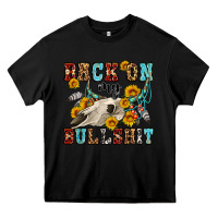 Black back on my bullshit western olivia Heavy Core Tee - OliviaCreatesArt