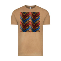 Leopard 4th Of July Seamless Pattern Vintage Tee | Teevron