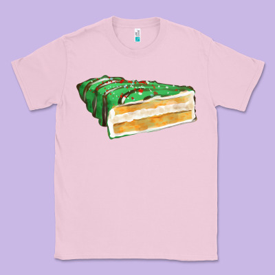 Green Christmas Cake Fa Element 1 Classic Tee Designed By Fadigitalartstudio