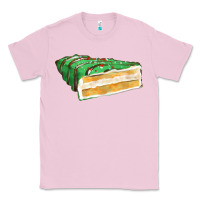 Bubblegum Pink green christmas cake fa element 1 Classic Tee - FaDigitalArtStudio