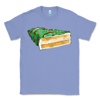 Colony Blue green christmas cake fa element 1 Classic Tee - FaDigitalArtStudio